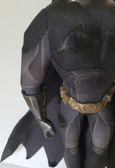 Batman 13”Plush with Vinyl Head Gloves & Belt 2005 Mattel