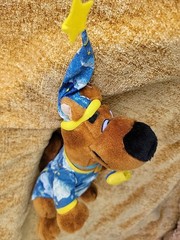 Cartoon Network SCOOBY-DOO DOG WIZARD 14″ Plush Toy Sleepy Time Pajama