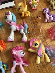 My Little Pony Lot Figures Comb MLP Flocked Mixed Mini Megan Hasbro Toys