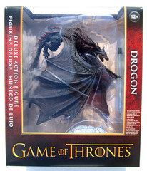 SEALED HBO GAME OF THRONES BLACK DROGON DELUXE BOX ACTION FIGURE McFarlane Toys
