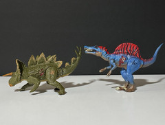 JW Jurassic World Lot Hybrid Spinosaurus Velociraptor Pachycephalosaurus 7 Dinos