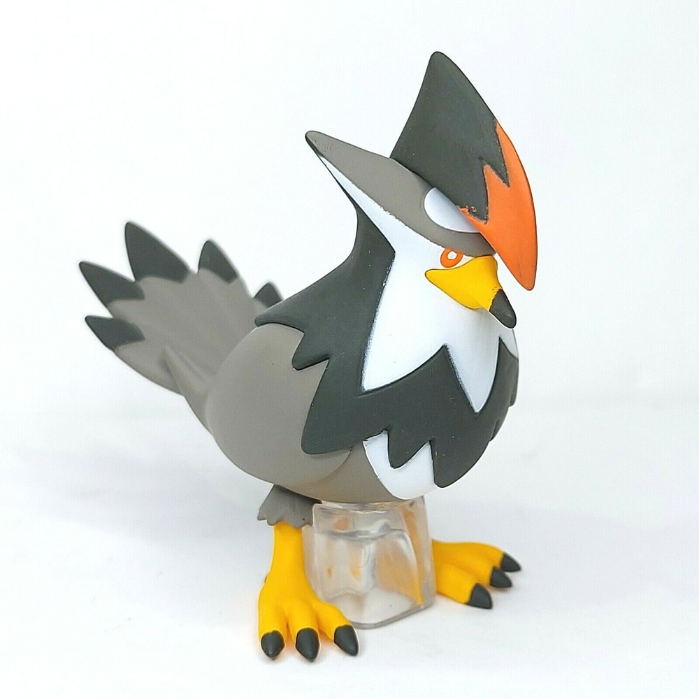 New Pokemon Scale World 2.5″ 1:20 Scale Staraptor Mukuhawk Mini Figure Sinnoh