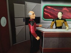 Star Trek TNG Ten Forward Bar Custom Playset for 5″ Scale Playmates Figures