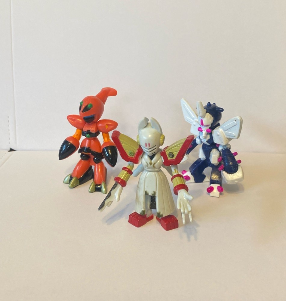 2001 Medabots Lot of 3 Action Figures BELZELGA, STINGARAY, FOXUNO Takara Hasbro
