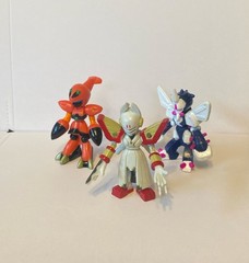2001 Medabots Lot of 3 Action Figures BELZELGA, STINGARAY, FOXUNO Takara Hasbro