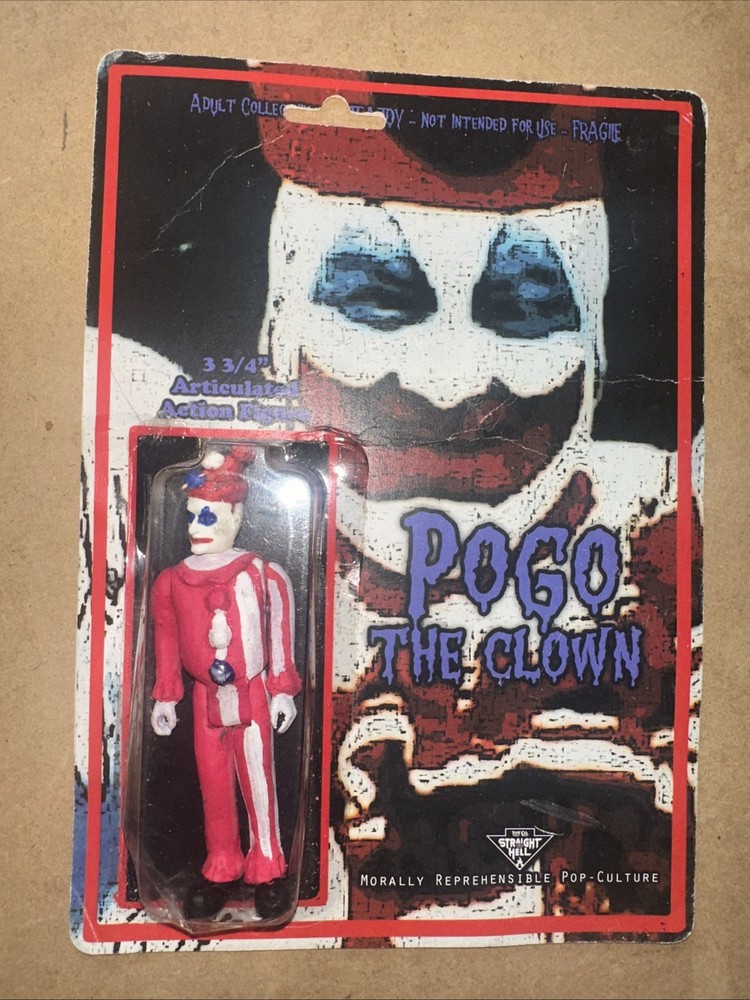 Pogo the Clown Limited To 666 Straight Hell Toy Co. John Wayne Gacy Free Ship