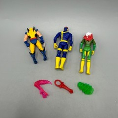 Marvel Studios Epic Hero Series X-Men ’97 Cyclops Wolverine Rogue 4″ Figures Lot
