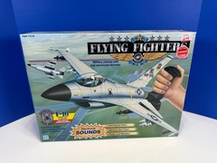 Vintage Hasbro Flying Fighters F-16 Jet Fighting Falcons Black Widow 1989 ~New