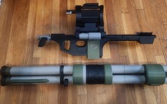 Halo M41 SPNKR Rocket Launcher Cosplay Prop Replica 3D Printed FREE SHIPPING