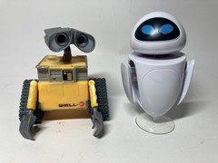 Mattel 2019 Wall-E EVE 4” Poseable Action Figures Disney Pixar Out Of Box