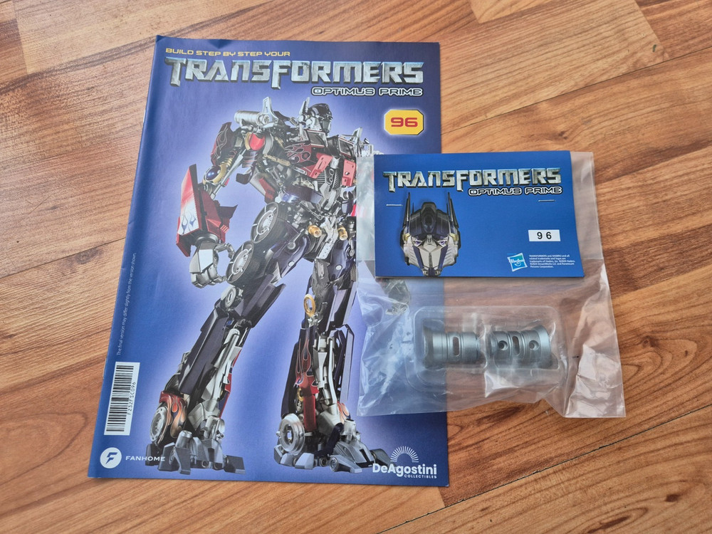 DEAGOSTINI FANHOME BUILD YOUR OWN THE TRANSFORMERS OPTIMUS PRIME ISSUE PART 96