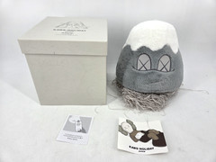 KAWS HOLIDAY JAPAN 2019 Mount Fuji Gray Plush AUTHENTIC W/ Box LIMITED EDITON