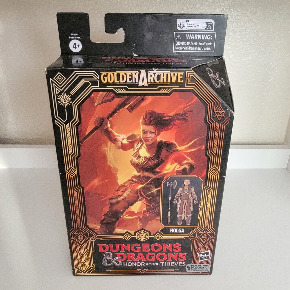Dungeons & Dragons Honor Among Thieves Holga Figure NIB New Hasbro 2023 Toy