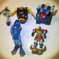 Bandai MSIA G Gundam Neo Nation Lot – Dragon, Mermaid, Maxter, Bull & GP02A
