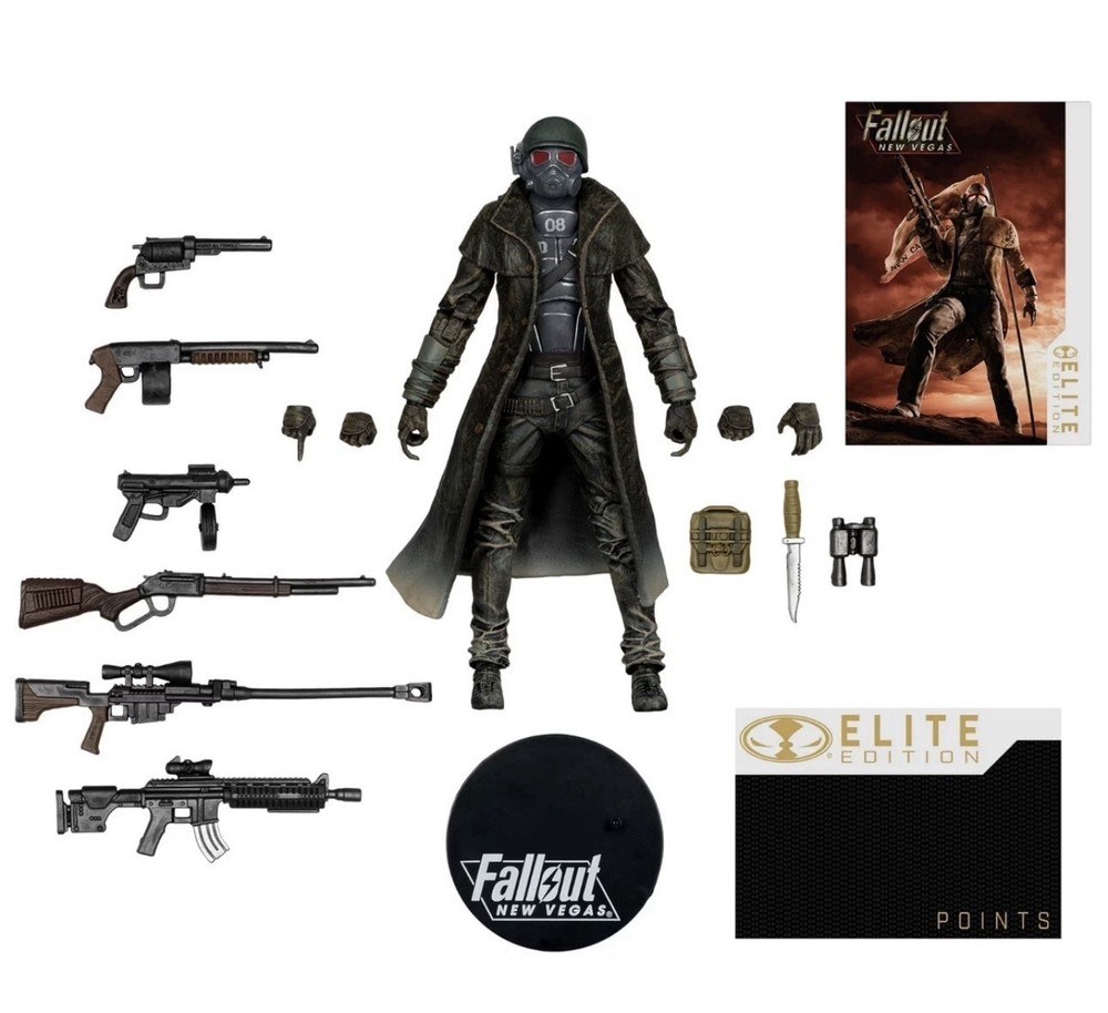 Fallout New Vegas NCR Ranger 7in Deluxe Action Figure McFarlane Elite Edition