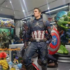 40cm The Avengers Captain America Figure Model Statues Ornament Collection Gift