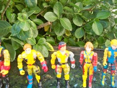 LJN BIONIC SIX 6 COMPLETE SET OF FIGURES KLUNK JACK JD CHOPPER BUNJI REPRO ACC
