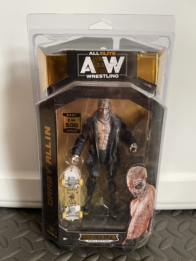 AEW Darby Allin Unrivaled Series 3 Chase 1 of 500 In Defender Case