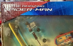 Amazing Spider-Man movie branded finger skate boards, original box, missing 1