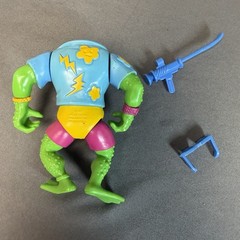 Vintage TMNT Teenage Mutant Ninja Genghis Frog King 1989 Near Complete