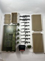1986 Coleco Rambo Force of Freedom Savage Strike Headquarters Parts Lot