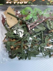 Plastic Action Figures Toy Soldiers Combat Army Military Toys 50+ Figurines