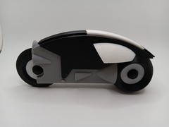 Retro Lightcycle black for Vintage Tron action figures and light cycle toy
