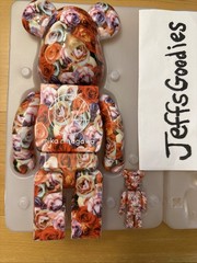 Medicom BE@RBRICK Mika Ninagawa Rose 400% and 100% set Bearbrick
