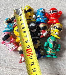 Power Rangers Legends Mini Figure Lot Set Bandai Japan Cake Topper Size Toy Rare