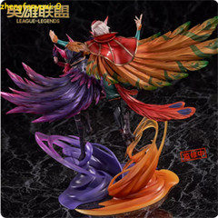 Official LoL League of Legends Rakan / XAYAH 1/7 Statue Figure Model Toy Collect
