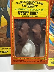 VTG Deadwood Dick Legends Of The West 1973 Excel Toy Corp 9.5″ Wyatt Earp Annie
