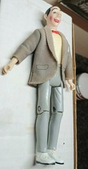 Pee-Wee Herman 1987 Vintage 6″ Action Figure. VG Condition – Matchbox Toys