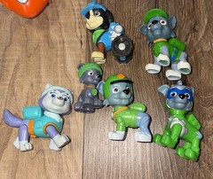 Paw Patrol Lot Figures Vehicles Al Marshal Ryder Skye Everest Zuma