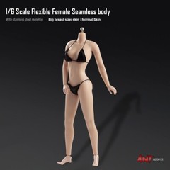 ANT 1/6 Super Flexible Seamless Female Normal Mid Breast Action Figure Body Doll