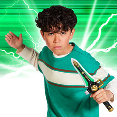 Power Rangers Green Ranger Dragon Dagger – Electronic Toy with Flute Sounds