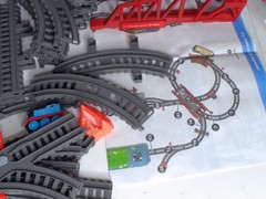 Thomas and Friends Motorized Engines & track Lot Tested Works
