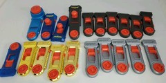 Legends of Akedo Controller Lot of 20 Multicolor Includes Golds And Joycons