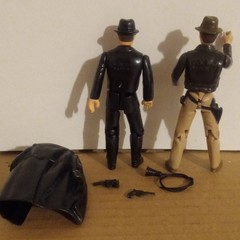 Vintage Indiana Jones And Toth From Raiders Of The Lost Ark Made By Kenner In 82