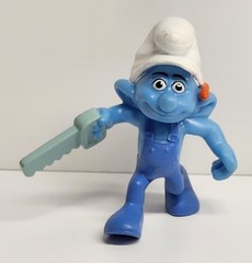 Lot of 17 Smurf PVC 3″ Mini Figures McDonalds Happy Meal Toys Peyo 2011 Free S&H