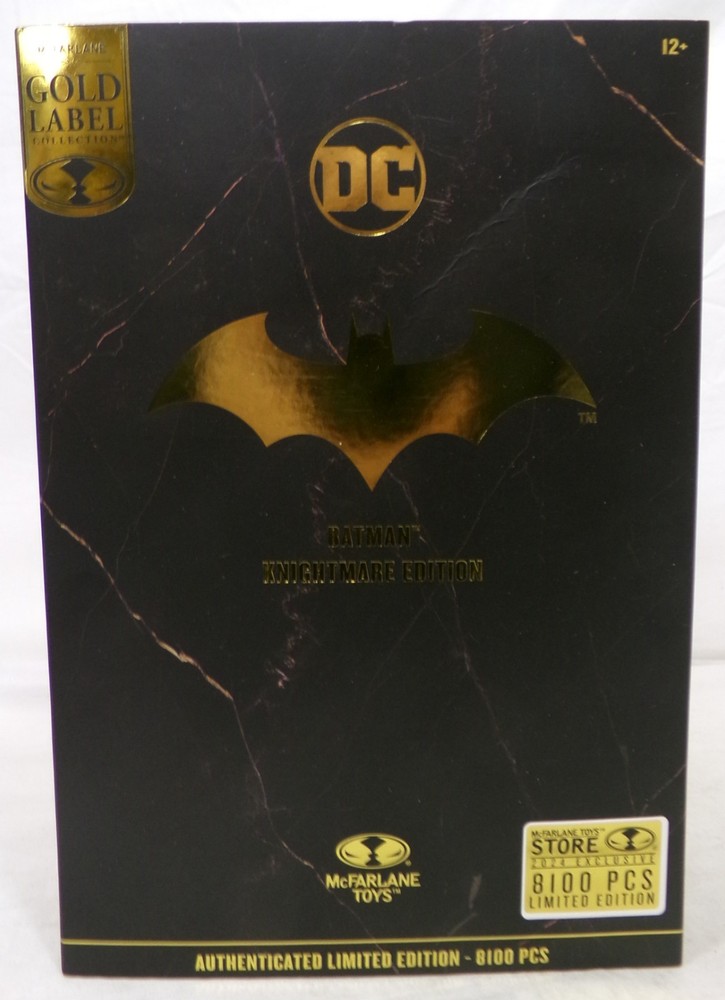 McFarlane DC Multiverse Gold Label Batman Knightmare Edition 8100 Pcs 7″ Figure