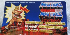 1985 MATTEL MOTU MASTERS OF THE UNIVERSE MULTIPLE LANGUANGE THUNDER PUNCH HE-MAN