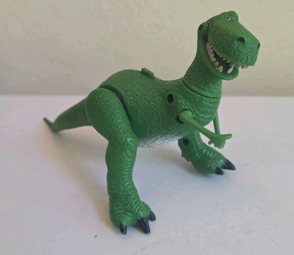 Toy Story Thinkway Disney Rex Action Figure 1995 90s 8″ (NON WORKING)