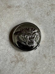1994 Mighty Morphin Power Rangers White Ranger Power Coin Tigerzord MMPR