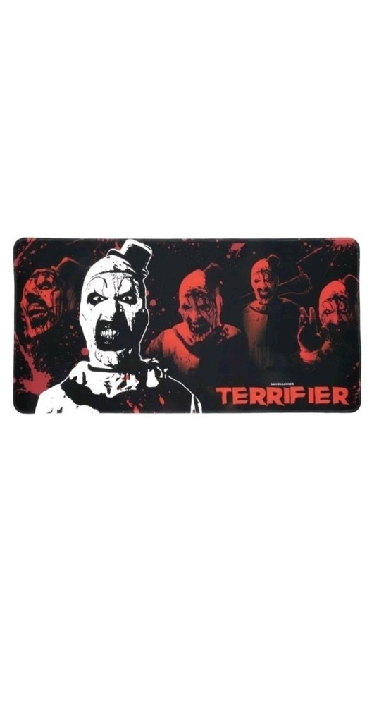 NEW box Damien Leone’s Terrifier – Art The Clown Desk Mat 12x24in