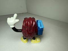 1988 California Raisins Mr. Boombox Figure Calrab PVC Advertising Vintage