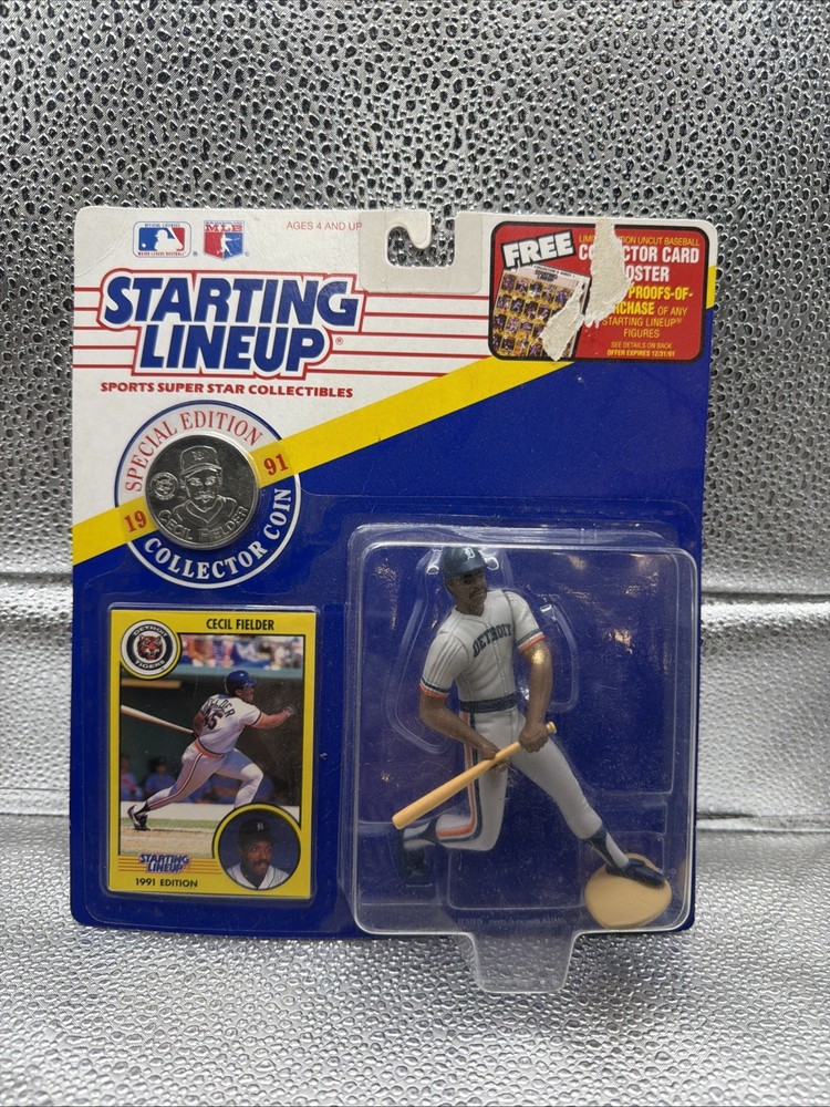 1991 Cecil Fielder Starting Lineup Special Edition Detroit Tigers B6