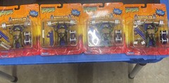 Teenage Mutant Ninja Turtles TMNT Ripped Up- All 4 Figures Unopened