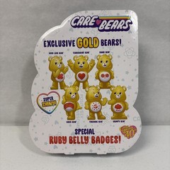 Care Bears Super Shiny Gold & Ruby Edition Collector 6-Pack New