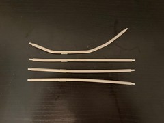 Star Wars Y Wing Fighter Vintage 1983 Strut Replacement Part Lot 3.75 Custom