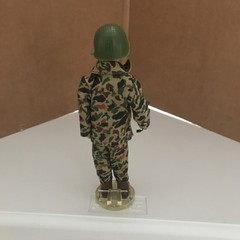 Deluxe Reading 1966 Topper Toys The Tigers 6.5″ Figure The Rock with Grenade